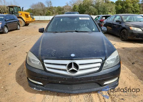 2011 Merz C z USA, uszkodzony, nr VIN WDDGF5EB3BA515906